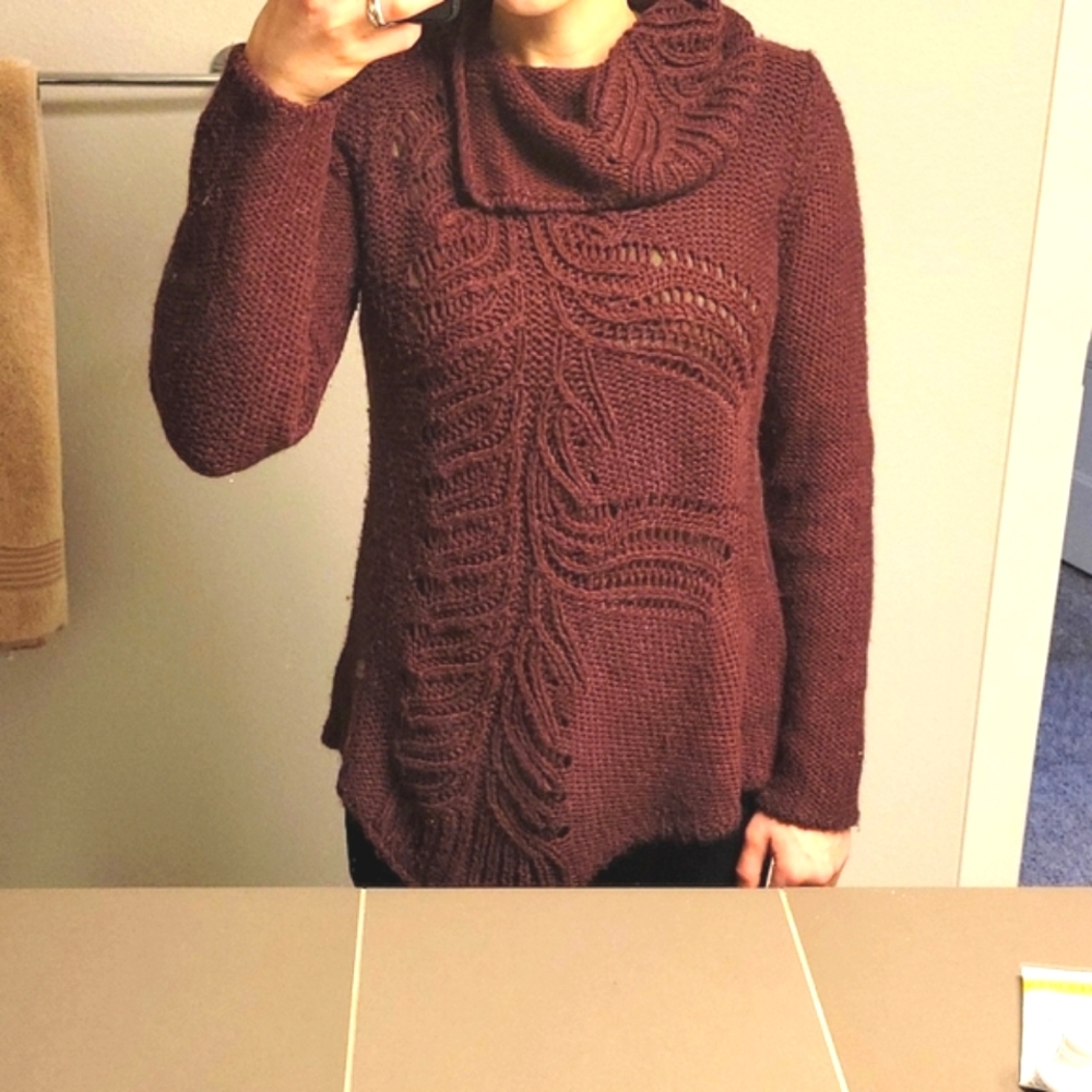 Anthropologie Moth Sweater size Medium made in Italy